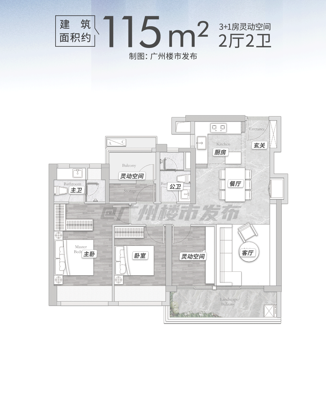 花地湾正成为广州改善新中心尊龙凯时app楼市稳了！(图17)